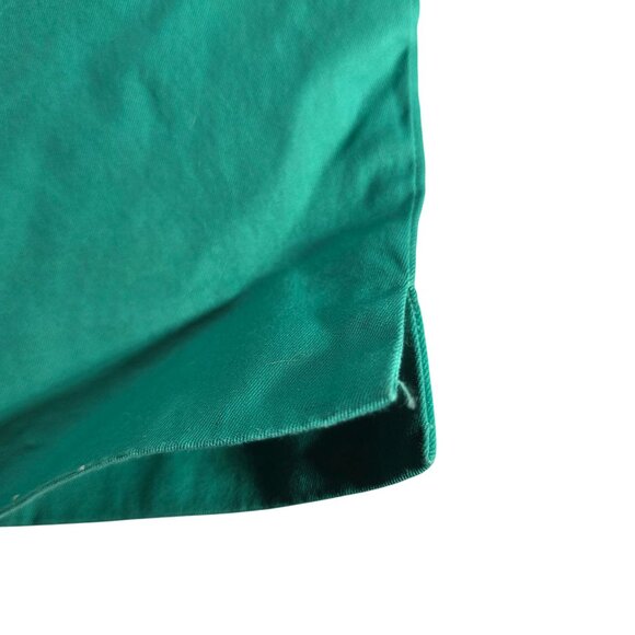 Talbots The Perfect Crop Womens 12P Teal Cotton Blend Pants capri green nwt - Picture 8 of 8